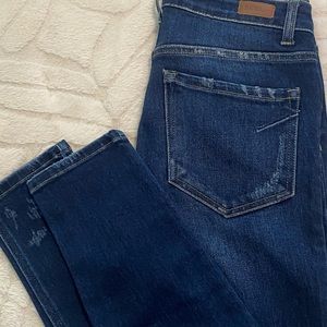 BKE high rise Stella slim fit jeans
